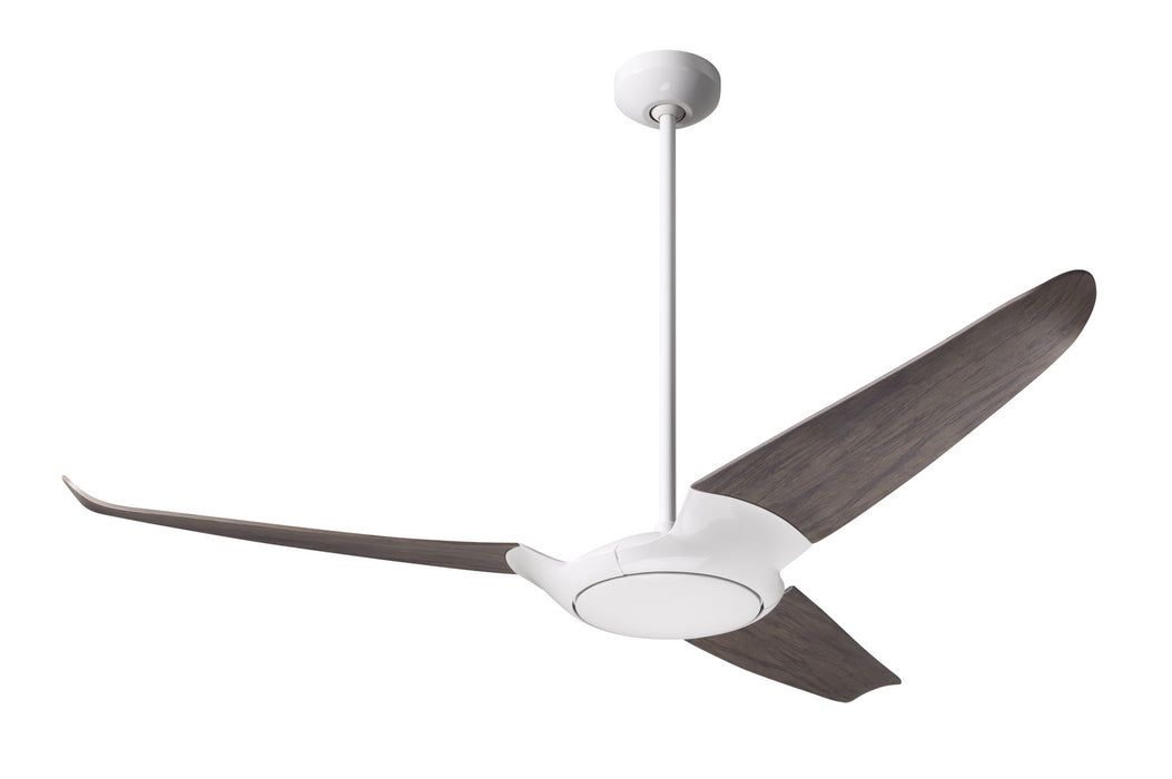 Modern Fan Co - IC3-GW-56-GY-NL-WC - 56``Ceiling Fan - IC/Air3 - Gloss White