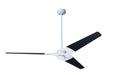 Modern Fan Co - TOR-GW-52-BK-NL-002 - 52``Ceiling Fan - Torsion - Gloss White