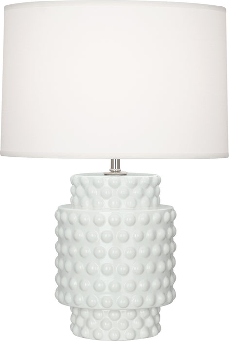 Robert Abbey - LY801 - One Light Accent Lamp - Dolly - Lily Glazed Textured Ceramic