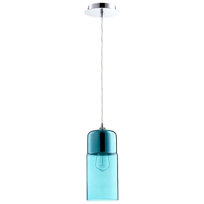 Cyan - 08548 - One Light Pendant - Chrome