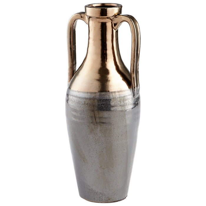 Cyan - 08578 - Vase - Gold And Zinc