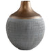 Cyan - 09004 - Vase - Charcoal Grey And Bronze