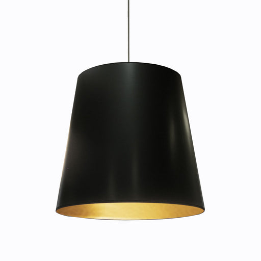 Dainolite Ltd - OD-L-698 - One Light Pendant - Oversized Drum - Black