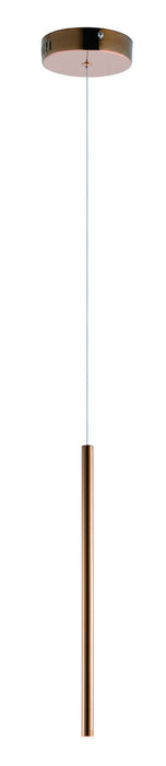ET2 - E10002-RG - LED Mini Pendant - Flute - Rose Gold