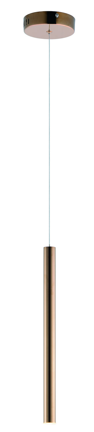 ET2 - E10004-RG - LED Mini Pendant - Flute - Rose Gold