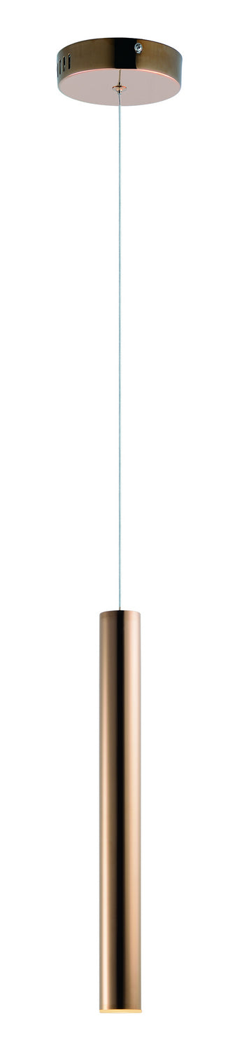 ET2 - E10011-RG - LED Mini Pendant - Flute - Rose Gold