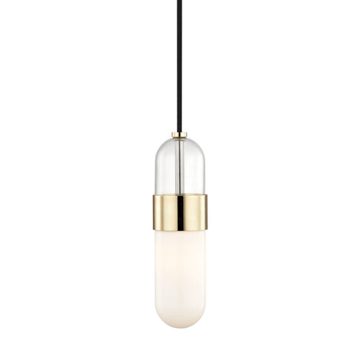 Mitzi - H126701-PB - One Light Pendant - Emilia - Polished Brass