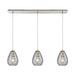 Elk Lighting - 10760/3LP - Three Light Pendant - Lagoon - Satin Nickel