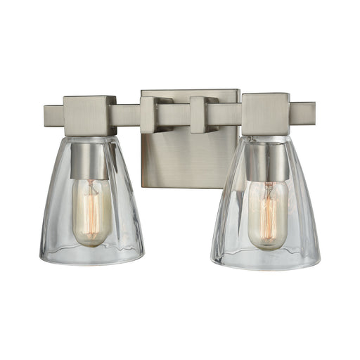 Elk Lighting - 11981/2 - Two Light Vanity Lamp - Ensley - Satin Nickel