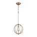 Elk Lighting - 12845/1 - One Light Mini Pendant - Stanton - Matte Gold