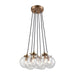 Elk Lighting - 14465/7 - Seven Light Chandelier - Boudreaux - Satin Brass