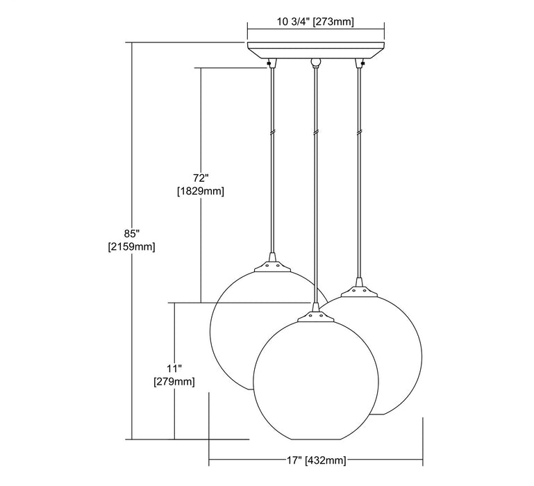 Watersphere Pendant-Mini Pendants-ELK Home-Lighting Design Store