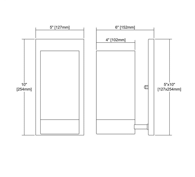 Ambler Outdoor Wall Sconce-Exterior-ELK Home-Lighting Design Store