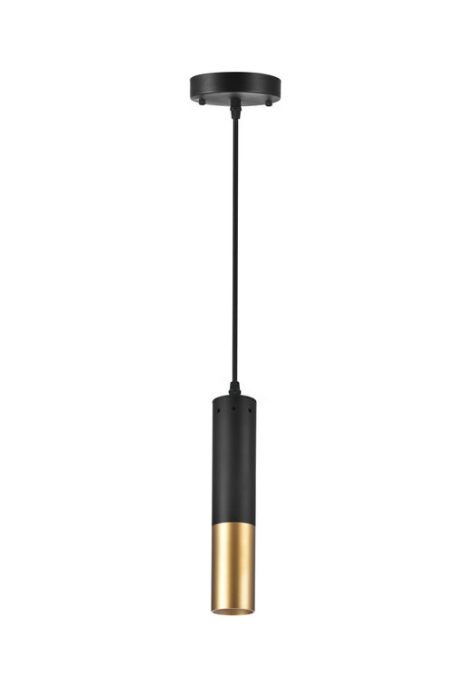 CWI Lighting - 1015P2-1-129 - One Light Mini Pendant - Anem - Matte Black & Satin Gold