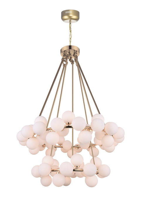 CWI Lighting - 1020P39-70-602 - LED Chandelier - Arya - Satin Gold