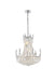 Elegant Lighting - V8949D20C/RC - Nine Light Chandelier - Corona - Chrome