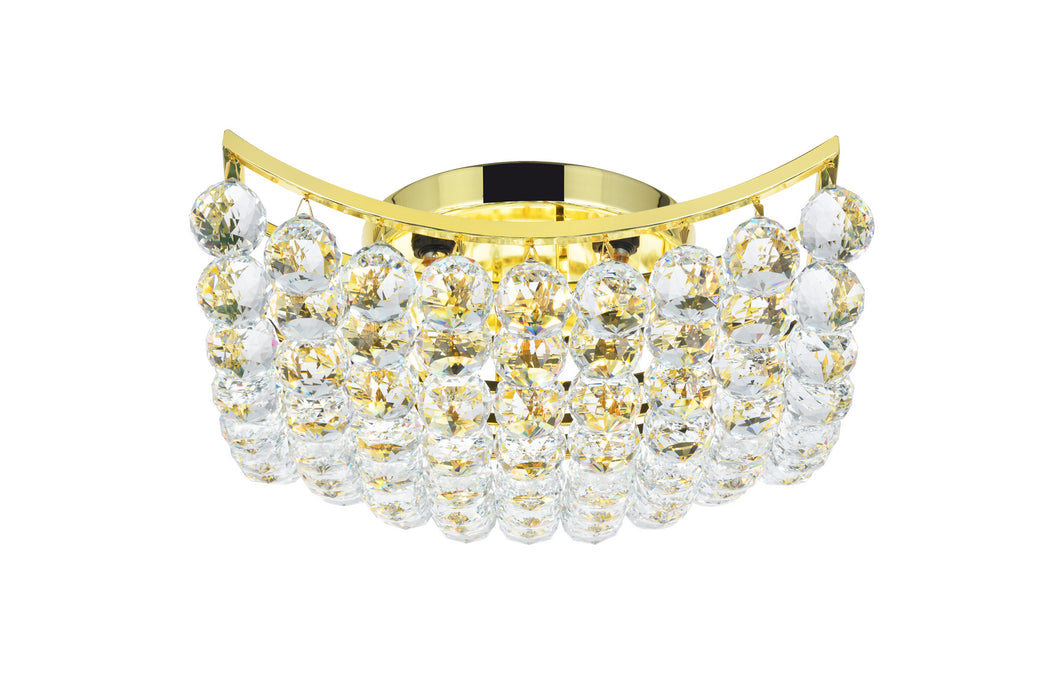 Elegant Lighting - V9800F14G/RC - Four Light Flush Mount - Corona - Gold