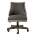 Uttermost - 23431 - Desk Chair - Aidrian - Polished Nickel