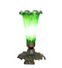 Meyda Tiffany - 13818 - One Light Accent Lamp - Green Pond Lily - Mahogany Bronze