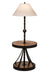 Meyda Tiffany - 165145 - One Light Floor Lamp - Achse - Natural Wood,Oil Rubbed Bronze