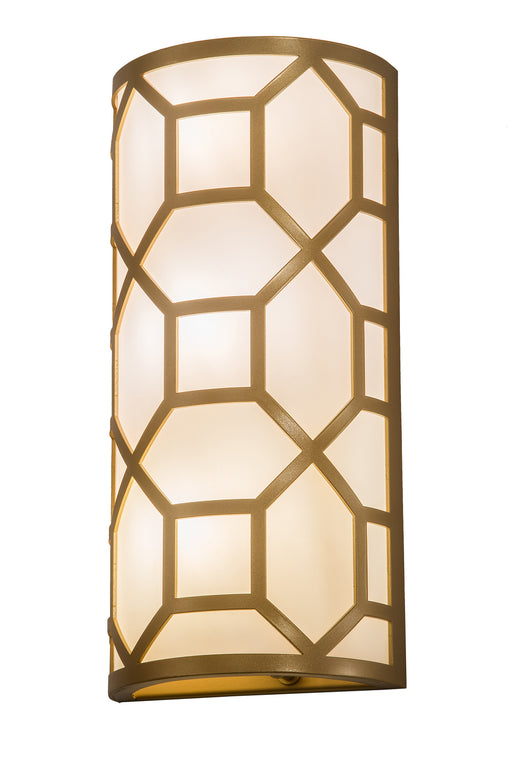 Meyda Tiffany - 193033 - Three Light Wall Sconce - Cilindro - Copper Vein