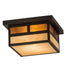 Meyda Tiffany - 194866 - One Light Wall Sconce - Hyde Park - Craftsman Brown