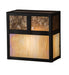 Meyda Tiffany - 194881 - One Light Wall Sconce - Hyde Park - Craftsman Brown