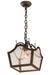 Meyda Tiffany - 195755 - One Light Pendant - Terena - Bronze