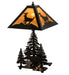 Meyda Tiffany - 196036 - Two Light Table Lamp - Lone Deer - Earth