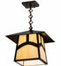 Meyda Tiffany - 45167 - One Light Pendant - Stillwater - Craftsman Brown