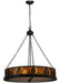 Meyda Tiffany - 50117 - Eight Light Pendant - Mountain Pine - Bronze