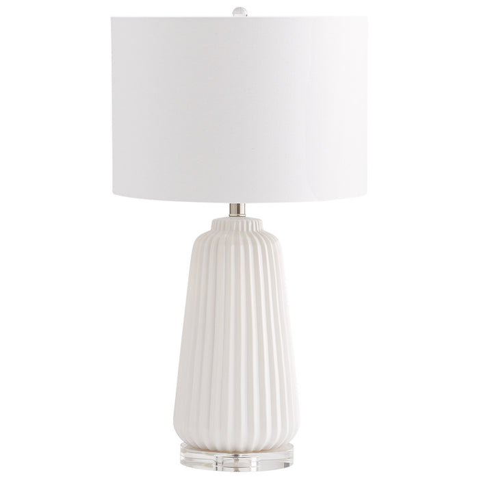 Cyan - 07743-1 - LED Table Lamp - White
