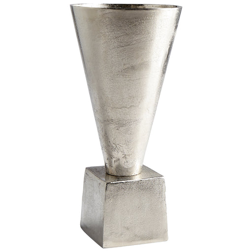 Cyan - 08904 - Vase - Raw Nickel