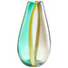 Cyan - 09176 - Vase - Green And Yellow