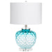 Cyan - 09283 - One Light Table Lamp - Teal