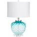 Cyan - 09283-1 - LED Table Lamp - Teal