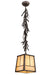 Meyda Tiffany - 196660 - One Light Pendant - Pine Branch - Oil Rubbed Bronze