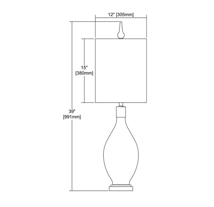 Rainshadow Table Lamp-Lamps-ELK Home-Lighting Design Store