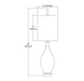 Rainshadow Table Lamp-Lamps-ELK Home-Lighting Design Store