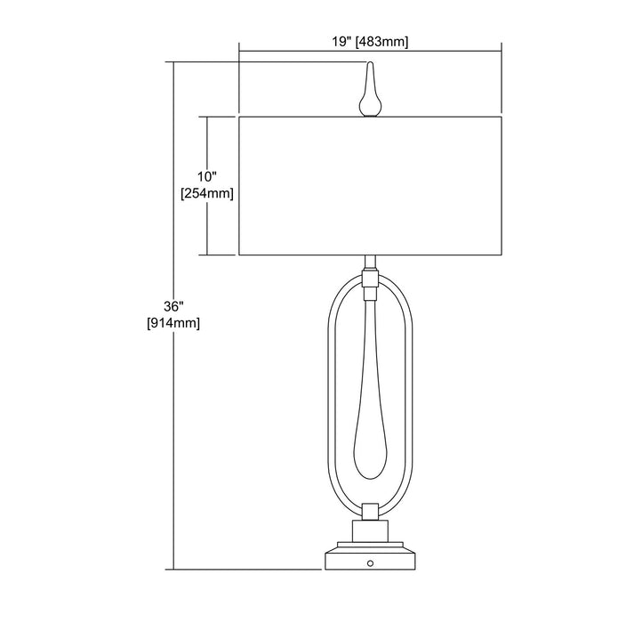 Spring Loaded Table Lamp-Lamps-ELK Home-Lighting Design Store