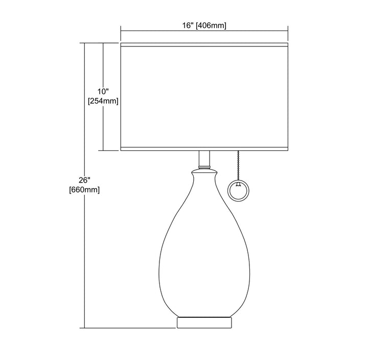 Clothilde Table Lamp-Lamps-ELK Home-Lighting Design Store