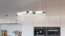 Crystal Falls LED Island Chandelier-Pendants-Quoizel-Lighting Design Store