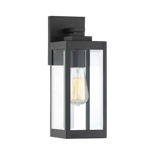 Quoizel - WVR8405EK - One Light Outdoor Wall Lantern - Westover - Earth Black