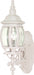Nuvo Lighting - 60-3467 - One Light Outdoor Lantern - Central Park - White