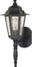 Nuvo Lighting - 60-3472 - One Light Outdoor Lantern - Central Park - Textured Black