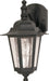 Nuvo Lighting - 60-3475 - One Light Outdoor Lantern - Cornerstone - Textured Black