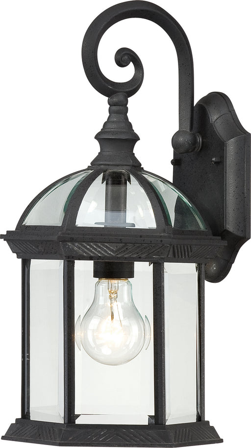 Nuvo Lighting - 60-3496 - One Light Wall Lantern - Boxwood - Textured Black