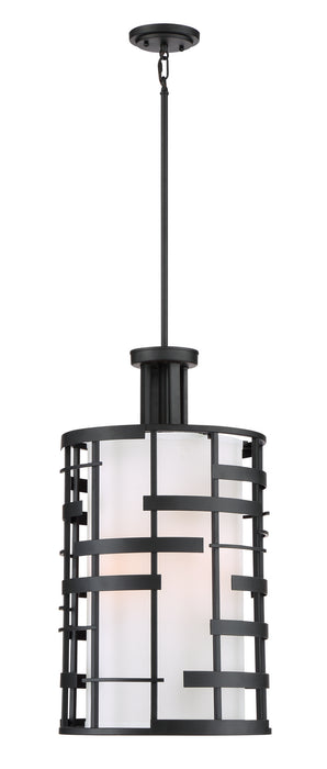 Nuvo Lighting - 60-6433 - Four Light Pendant - Lansing - Textured Black