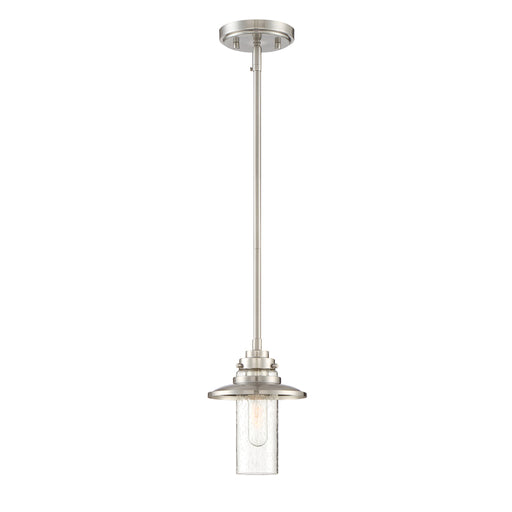 Designers Fountain - 91530S-SP - One Light Mini Pendant - Dover - Satin Platinum