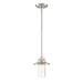 Designers Fountain - 91530S-SP - One Light Mini Pendant - Dover - Satin Platinum